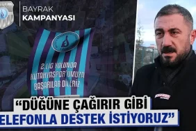 Altınkaya: "Kütahya bayrak kampanyasına çok destek vermedi"