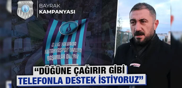 Altınkaya: “Kütahya bayrak kampanyasına çok destek vermedi”