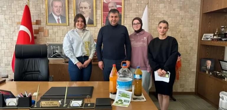 Kütahya Gediz’de atık yağ geri dönüşüm projesi devam ediyor