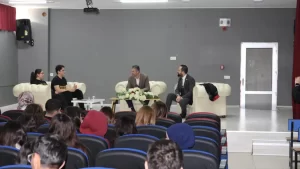 Kütahya’da öğrenciler, başkanlarla meslek seçimlerini konuştu