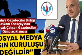 Kütahya Gazeteciler Birliği, çalışan gazetecilerin gününü kutladı
