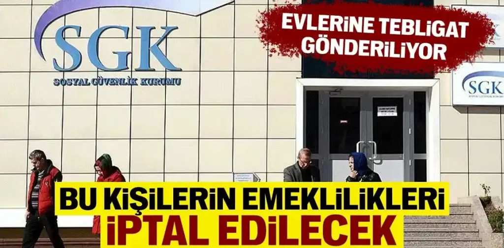 SGK, usulsüz emeklilik primleri için inceleme başlattı