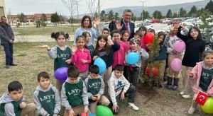 Kütahya DPÜ orman haftası’nda 200 fidan dikildi