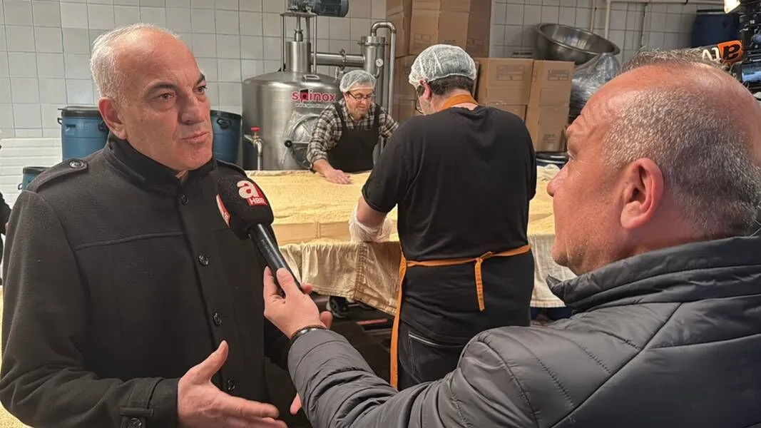 Bitli helva A haber’de Kütahya'nın özgün lezzeti olarak tanıtıldı