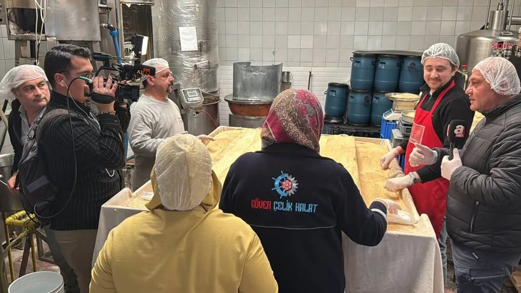 Bitli helva A haber’de Kütahya'nın özgün lezzeti olarak tanıtıldı