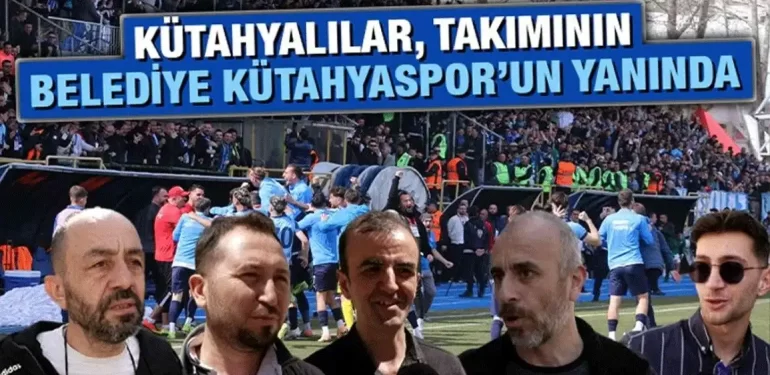 Kütahyalılar, Belediye Kütahyaspor’un karşıyaka maçına hazır
