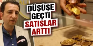 Altın fiyatları düşüşte, Kütahya’da bozdurma işlemleri artıyor