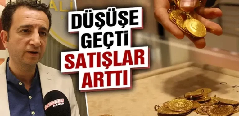Altın fiyatları düşüşte, Kütahya’da bozdurma işlemleri artıyor