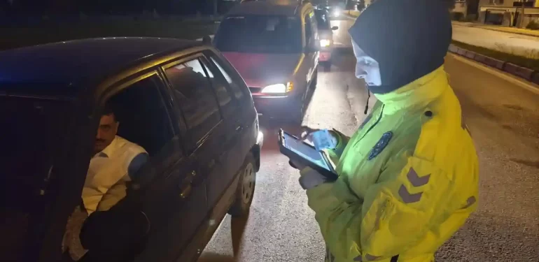 Kütahya’da trafik denetimlerinde cezalar artıyor