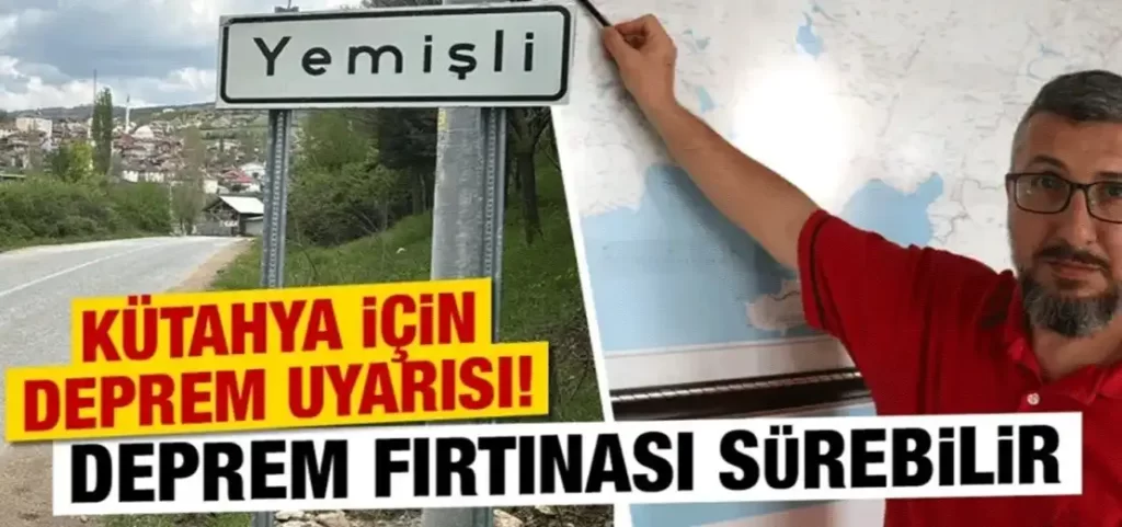 Kütahya’da 1,5 ayda 1250 deprem oldu