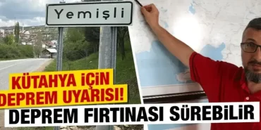 Kütahya’da 1,5 ayda 1250 deprem oldu