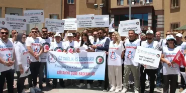 Kütahya’da sağlık çalışanları zam teklifini kabul etmedi