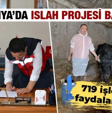 Kütahya’da manda ıslahı projesi başladı