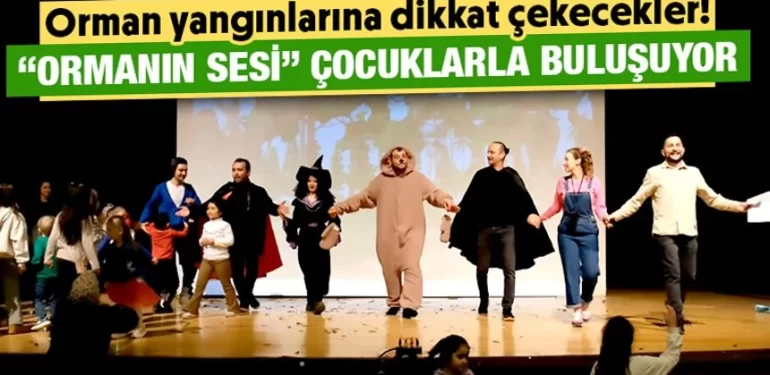 Kütahya’da orman yangınlarına tiyatro ile dikkat çekecekler