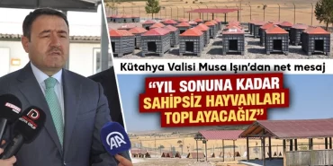 Kütahya’da sahipsiz hayvanlar için doğal yaşam alanı tamamlandı