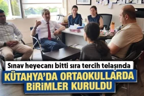 Kütahya’da LGS tercih maratonu başladı