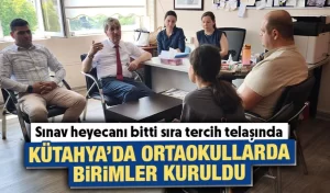 Kütahya’da LGS tercih maratonu başladı