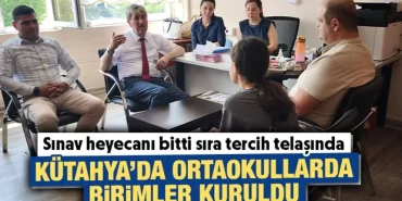 Kütahya’da LGS tercih maratonu başladı