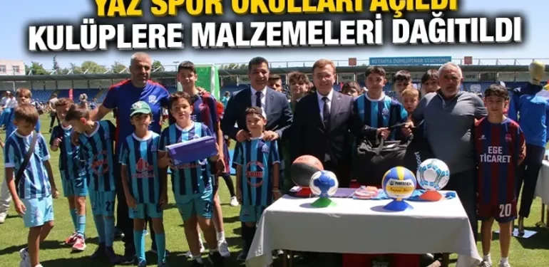 Kütahya’da yaz spor okulları açıldı