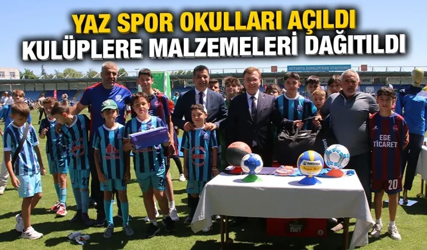 Kütahya’da yaz spor okulları açıldı