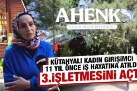 Kütahyalı kadın girişimciden yeni yatırım: Ahenk Et ve Balık Restoran