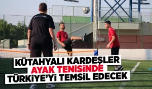 Kütahyalı sporcu kardeşler, Türkiye’yi temsil edecek