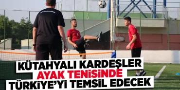 Kütahyalı sporcu kardeşler, Türkiye’yi temsil edecek