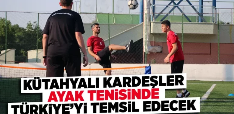 Kütahyalı sporcu kardeşler, Türkiye’yi temsil edecek