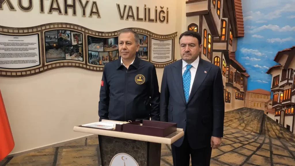 İçişleri Bakanı Yerlikaya, Kütahya’da