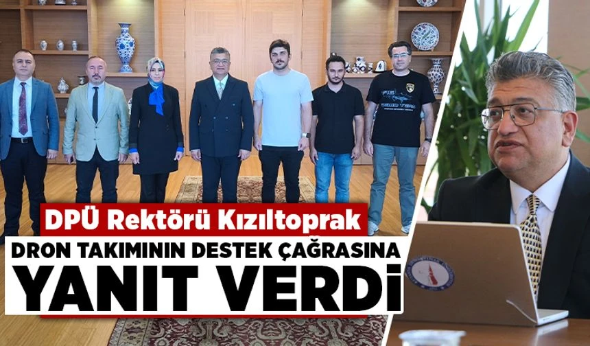 Kütahya DPÜ Rektörü Kızıltoprak’tan öğrencilere destek