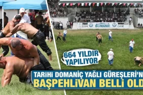 Kütahya Domaniç’te 664. başpehlivan belli oldu