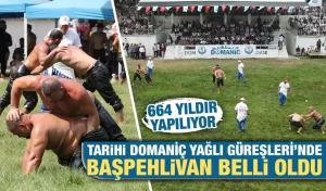 Kütahya Domaniç’te 664. başpehlivan belli oldu