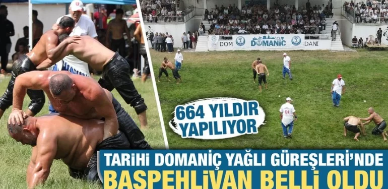 Kütahya Domaniç’te 664. başpehlivan belli oldu