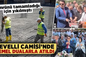Kütahya’da Şevelli Camisi’nde temel atıldı
