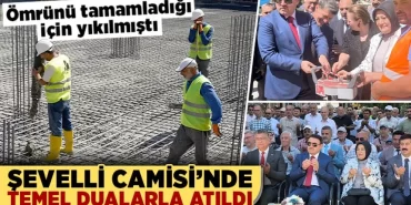 Kütahya’da Şevelli Camisi’nde temel atıldı