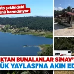 Kütahya’da sıcaktan bunalanlar Gölcük Yaylası’na akın ediyor