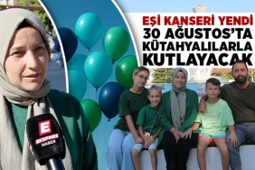 Kütahya’da eşi kanseri yenen Fatma Barutçoğlu, tüm vatandaşları 30 Ağustos’ta Zafer Meydanı’nda gökyüzüne balon bırakmaya davet etti.