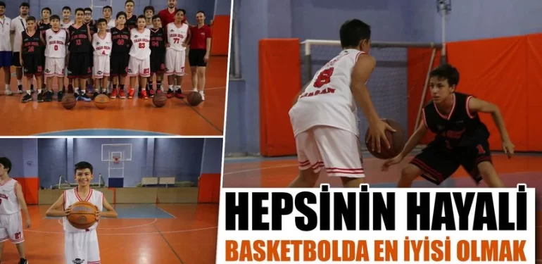Kütahya’da geleceğin basketbolcuları yetişiyor
