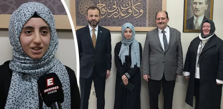 Kütahyalı öğrenci, kitap okuma yarışmasında Türkiye birincisi